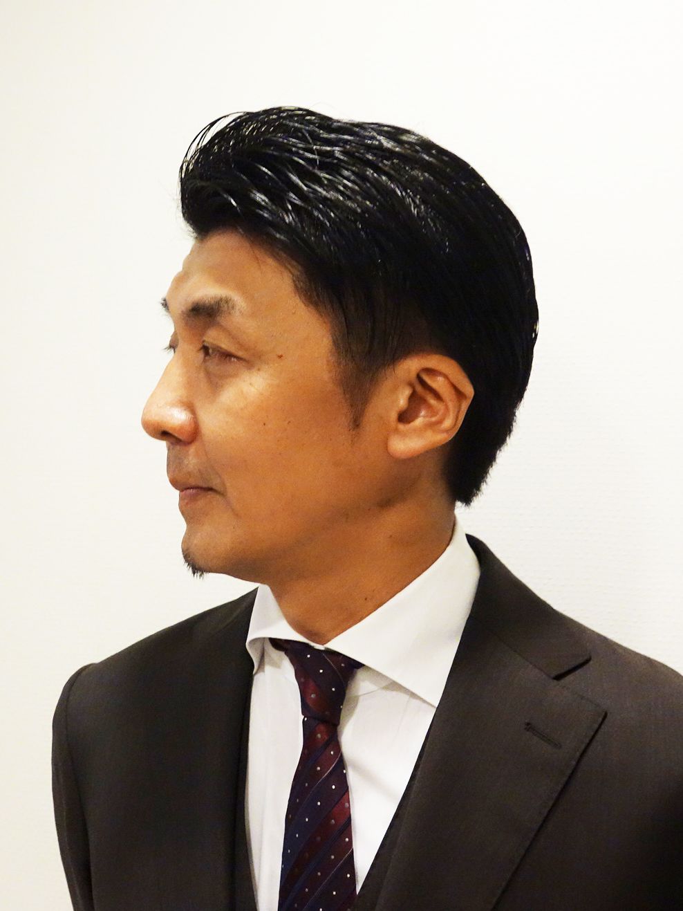 大人のツーブロック