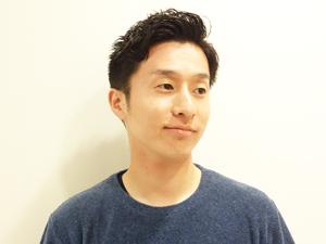 メンズヘアスタイル・ショートピンパーマ