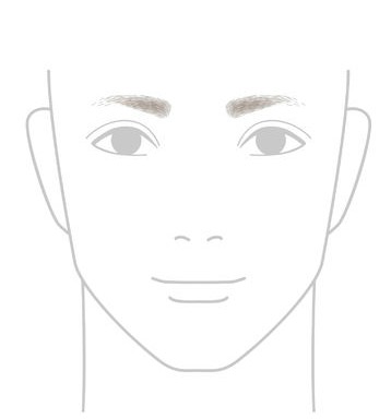 眉尻がない眉