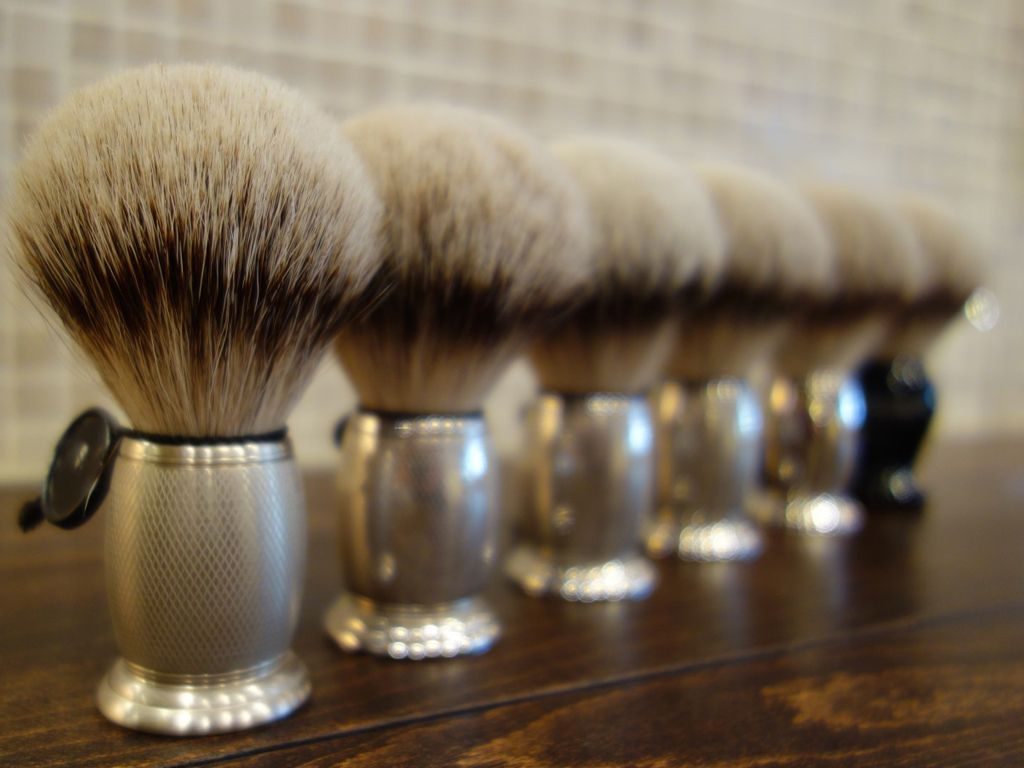 画像 レオム・art of shavingのヒゲブラシ